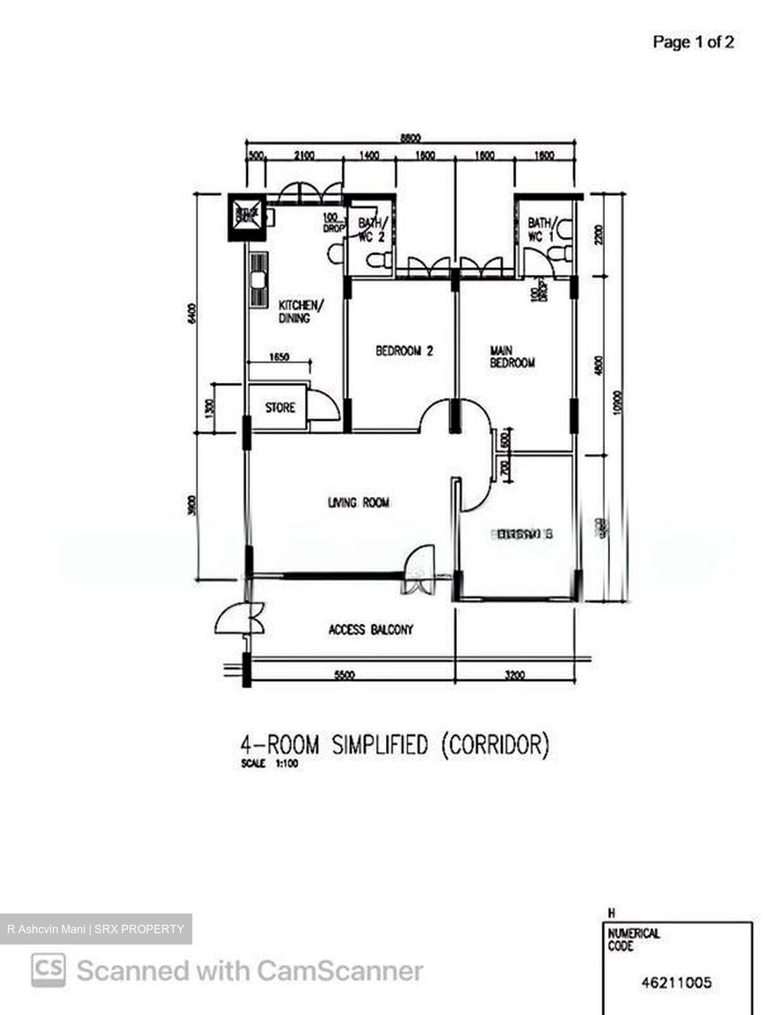 Blk 348 Woodlands Avenue 3 (Woodlands), HDB 4 Rooms #511865321